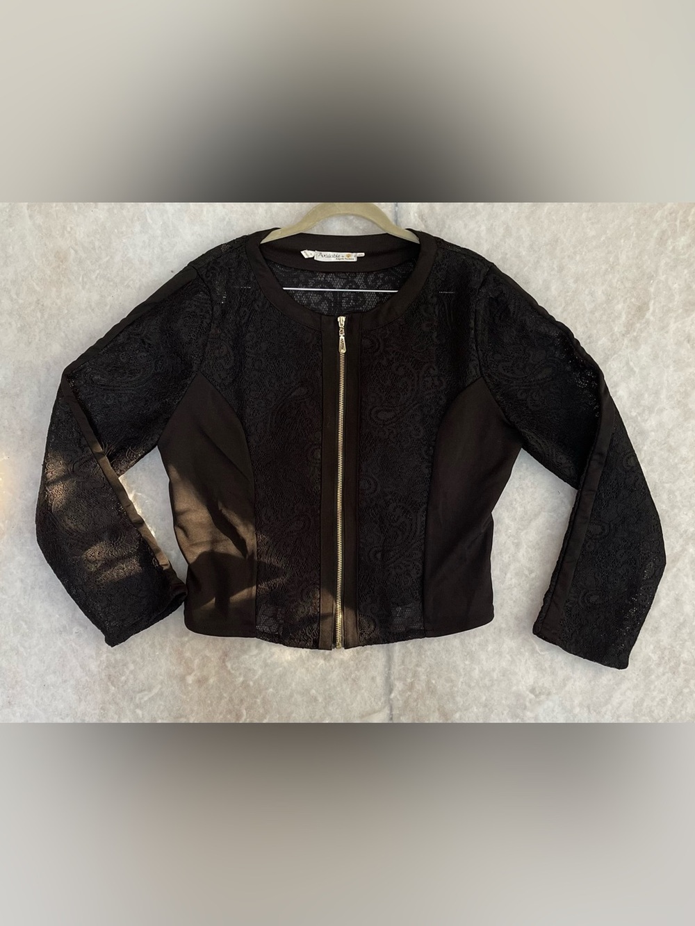 Skye Black Lace Jacket Brand Available By Angela Fashion (SKU729)